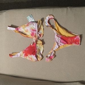 NTW 2 piece CORAL COLOR bikini